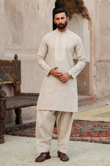 Salmon Pink Kurta Shalwar